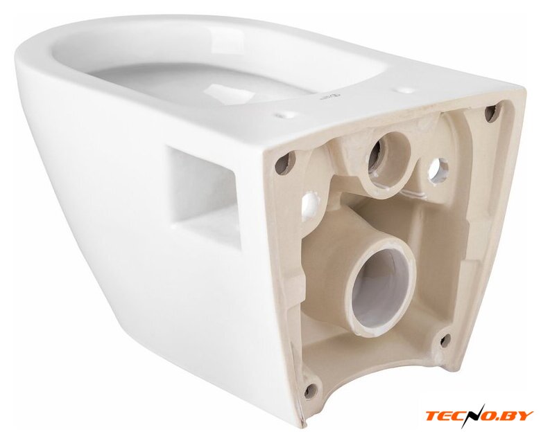Унитаз подвесной Quarter Bath Deep Old Type 52см 70DE02001 (белый, без отверстия для биде) - Изображение №7 — Интернет-Магазин TECNO.BY