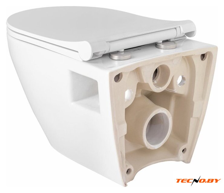 Унитаз подвесной Quarter Bath Deep Old Type 52см 70DE02001 (белый, без отверстия для биде) - Изображение №6 — Интернет-Магазин TECNO.BY