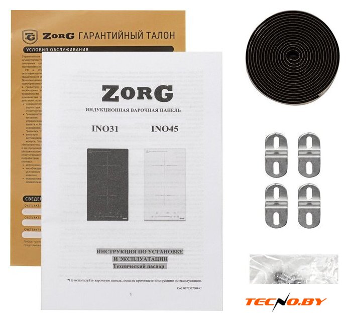 Варочная панель ZorG INO45 white - Изображение №7 — Интернет-Магазин TECNO.BY
