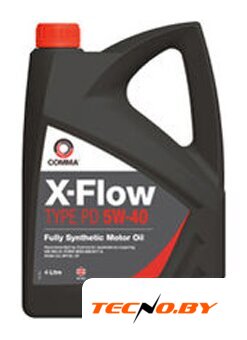 Моторное масло Comma X-Flow Type PD 5W-40 4л - Изображение №1 — Интернет-Магазин TECNO.BY
