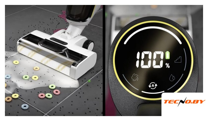 Вертикальный моющий пылесос Karcher FCV 4 1.056-131.0 - Изображение №2 — Интернет-Магазин TECNO.BY