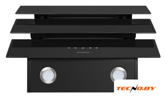 Кухонная вытяжка MAUNFELD Manchester Light 60 (черный) - Изображение №3 — Интернет-Магазин TECNO.BY