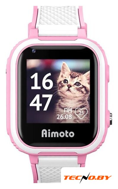 Детские умные часы Aimoto Pro 4G (розовый) - Изображение №6 — Интернет-Магазин TECNO.BY