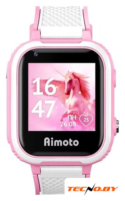 Детские умные часы Aimoto Pro 4G (розовый) - Изображение №4 — Интернет-Магазин TECNO.BY