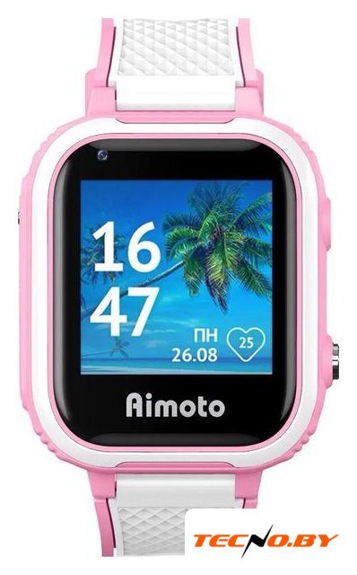 Детские умные часы Aimoto Pro 4G (розовый) - Изображение №7 — Интернет-Магазин TECNO.BY