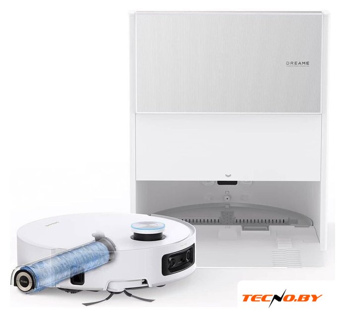 Робот-пылесос Dreame Robot Vacuum Aqua10 Ultra Roller Complete White RLH71DE-1 (евровилка, белый) - Изображение №1 — Интернет-Магазин TECNO.BY