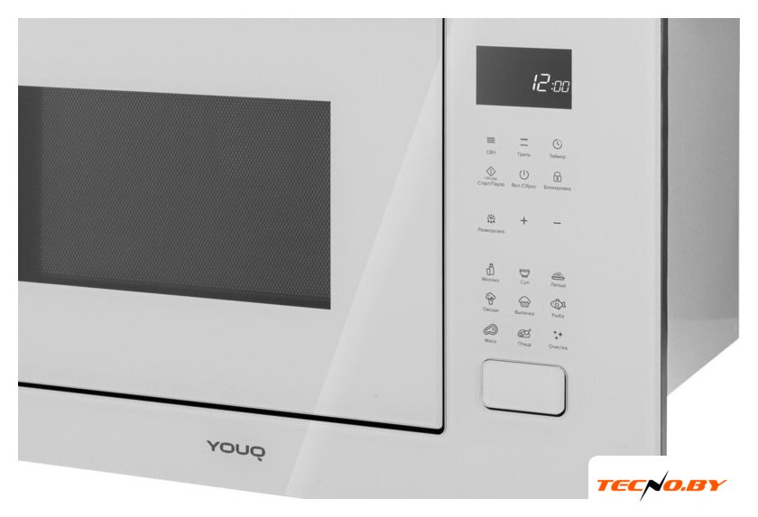 Микроволновая печь YOUQ YQMB 92510EEP02F WH - Изображение №6 — Интернет-Магазин TECNO.BY