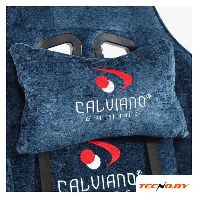 Игровое (геймерское) кресло Calviano Amarone (blue plush) - Изображение №9 — Интернет-Магазин TECNO.BY