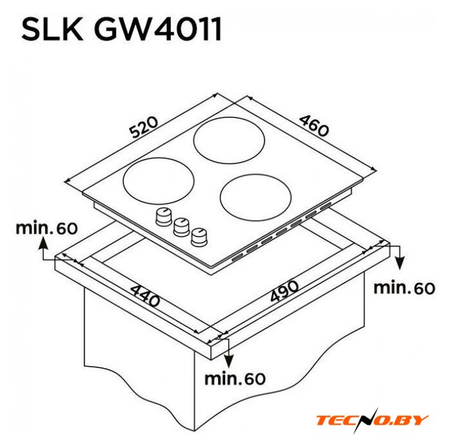 Варочная панель Schaub Lorenz SLK GW4011 - Изображение №5 — Интернет-Магазин TECNO.BY