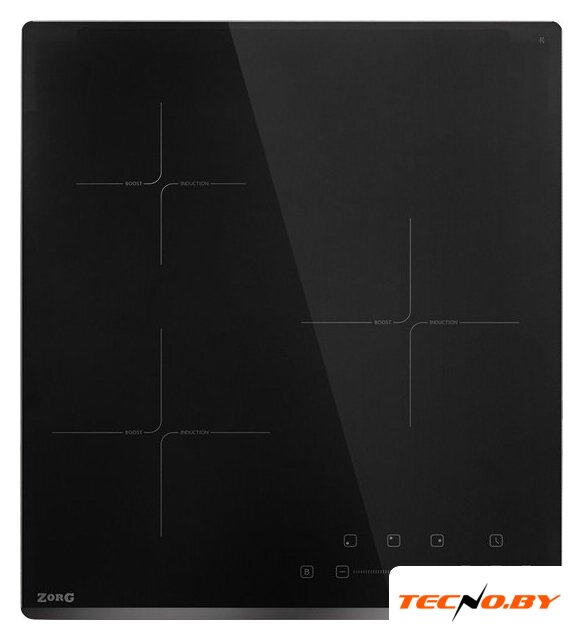 Варочная панель ZorG INO45 black - Изображение №1 — Интернет-Магазин TECNO.BY