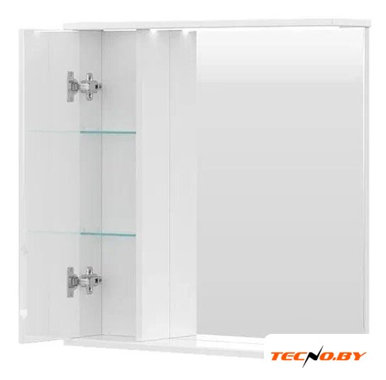  Volna Шкаф с зеркалом Joli 70 L (белый) - Изображение №2 — Интернет-Магазин TECNO.BY