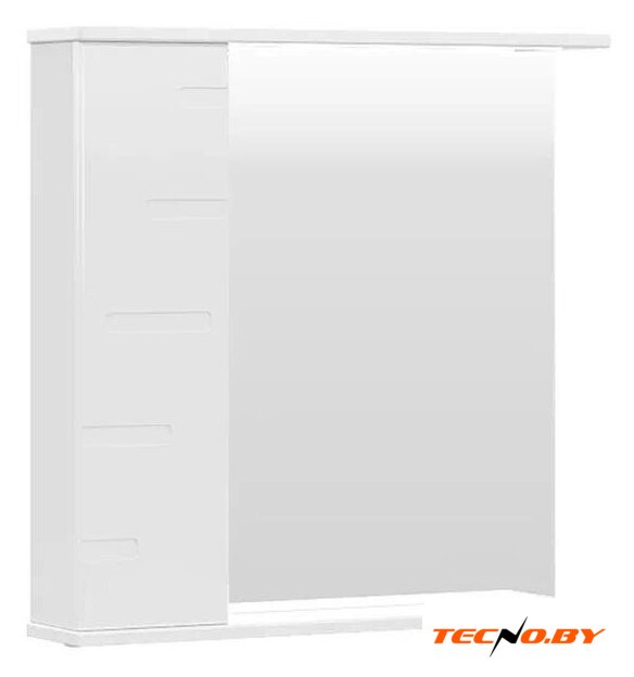  Volna Шкаф с зеркалом Joli 70 L (белый) - Изображение №1 — Интернет-Магазин TECNO.BY