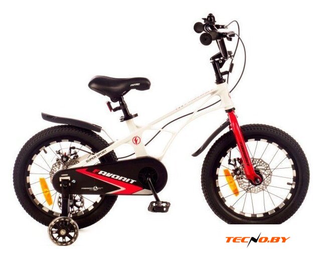 Детский велосипед Favorit Super Sport SSP-18WT (белый) - Изображение №1 — Интернет-Магазин TECNO.BY