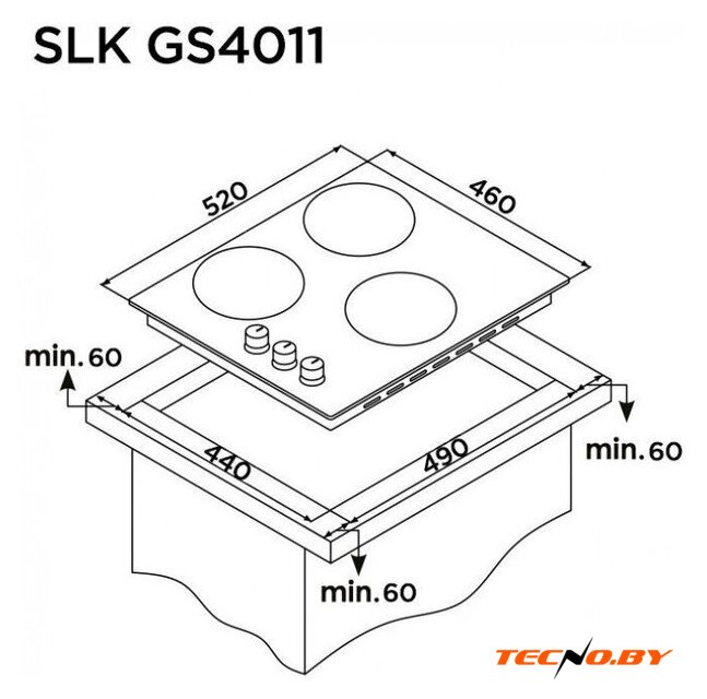 Варочная панель Schaub Lorenz SLK GS4011 - Изображение №6 — Интернет-Магазин TECNO.BY
