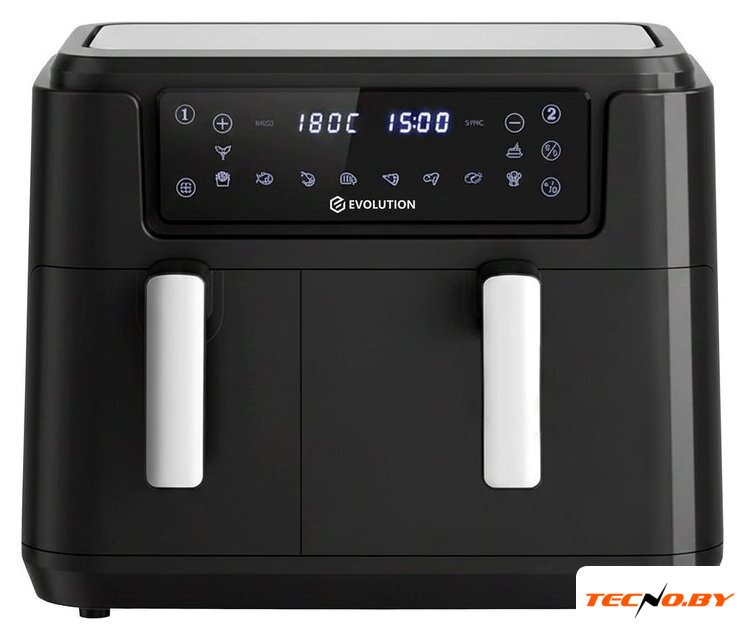 Аэрогриль (аэрофритюрница) Evolution AIRO 10600 Dual - Изображение №1 — Интернет-Магазин TECNO.BY