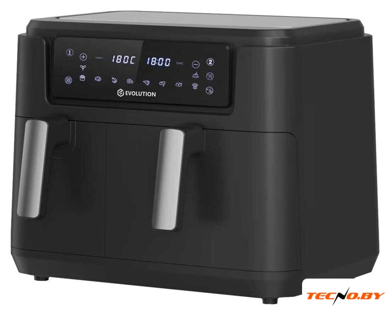 Аэрогриль (аэрофритюрница) Evolution AIRO 10600 Dual - Изображение №2 — Интернет-Магазин TECNO.BY