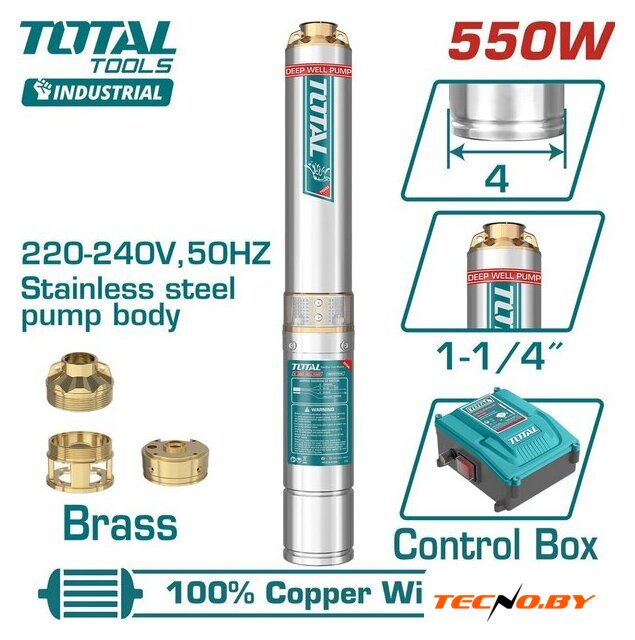 Скважинный насос Total TWP55506 - Изображение №1 — Интернет-Магазин TECNO.BY
