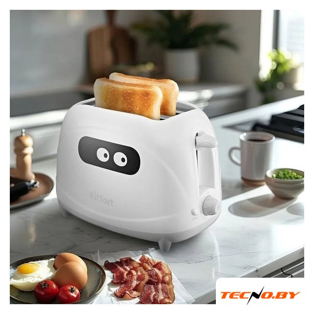 Тостер Kitfort KT-6486 - Изображение №2 — Интернет-Магазин TECNO.BY