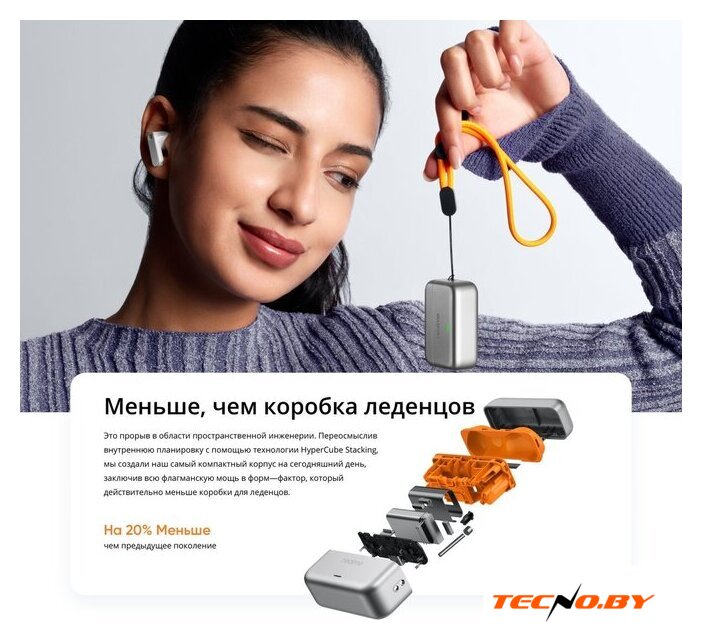 Наушники Realme Buds T500 Pro (белый/серебристый) - Изображение №8 — Интернет-Магазин TECNO.BY