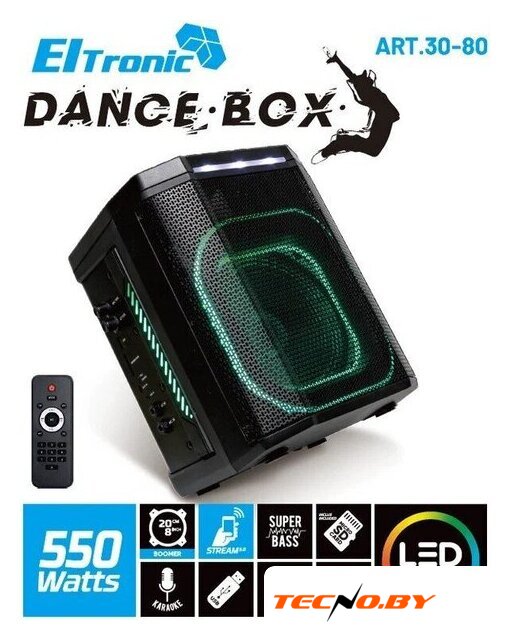 Беспроводная колонка Eltronic 30-80 Dance Box 550 - Изображение №11 — Интернет-Магазин TECNO.BY