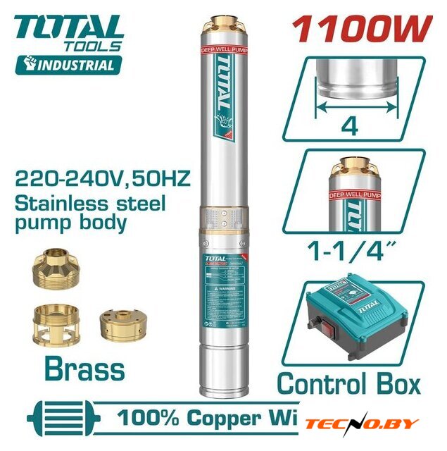 Скважинный насос Total TWP511006 - Изображение №1 — Интернет-Магазин TECNO.BY