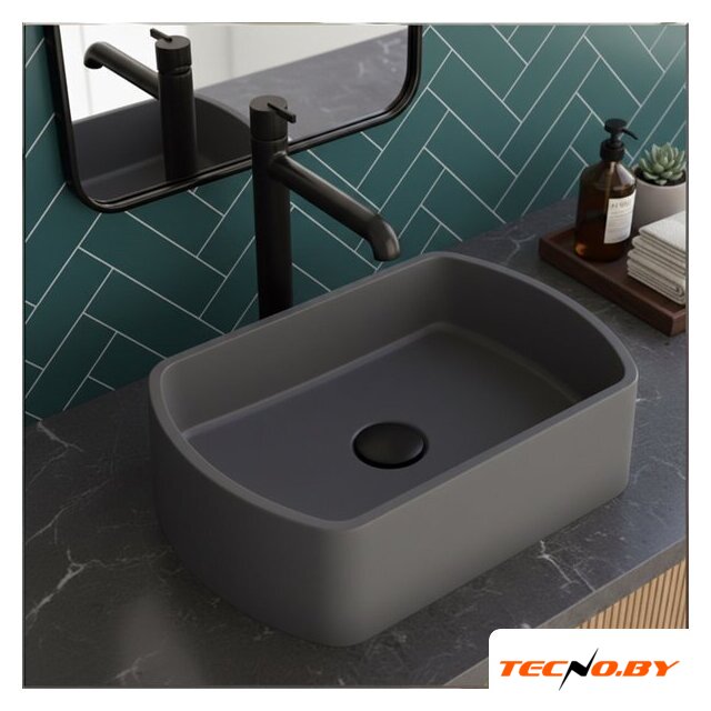 Умывальник Lauter Laguna 21L453G (Grey) - Изображение №5 — Интернет-Магазин TECNO.BY