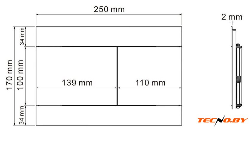 Унитаз подвесной Roxen Titan в комплекте с инсталляцией StounFix Dual Fresh 6 в 1 967231 (кнопка: оружейная сталь) - Изображение №21 — Интернет-Магазин TECNO.BY