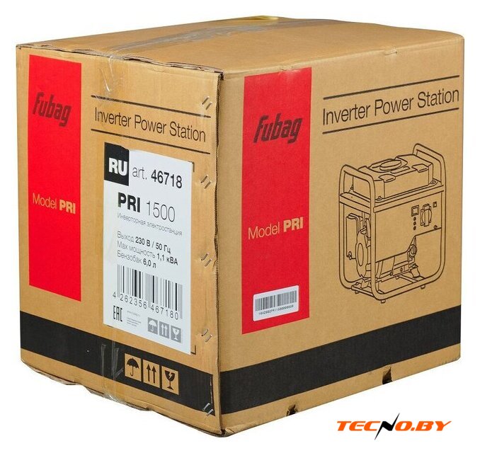 Бензиновый генератор Fubag PRI 1500 46718 - Изображение №8 — Интернет-Магазин TECNO.BY