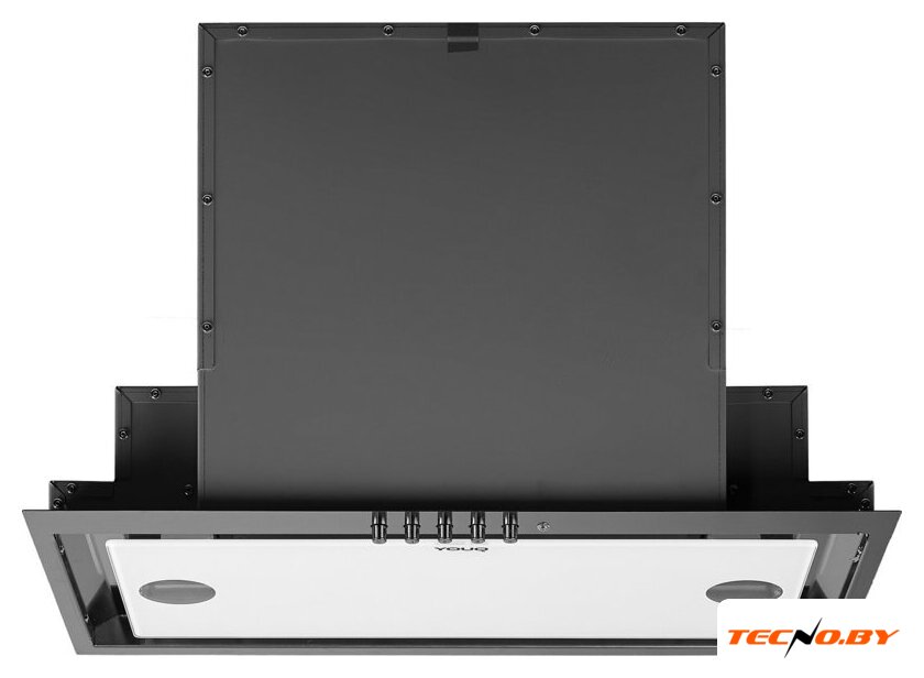 Кухонная вытяжка YOUQ Nami 1150 P 53 WH/IX (белый) - Изображение №3 — Интернет-Магазин TECNO.BY