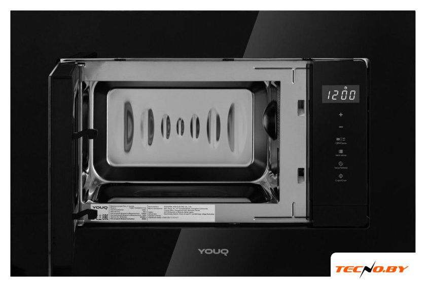 Микроволновая печь YOUQ YQMB 72009EEPO1F BL - Изображение №2 — Интернет-Магазин TECNO.BY