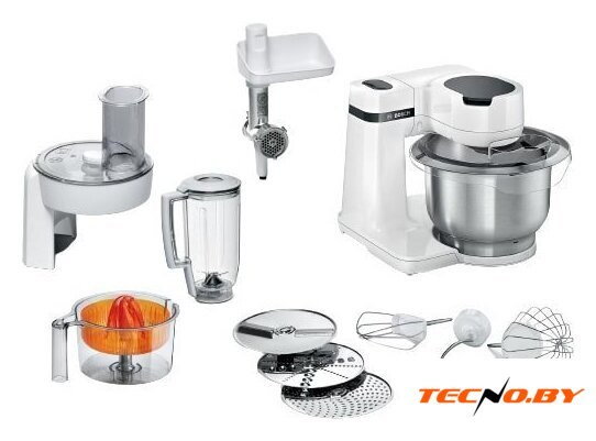 Кухонная машина Bosch MUMS2EW40 - Изображение №1 — Интернет-Магазин TECNO.BY
