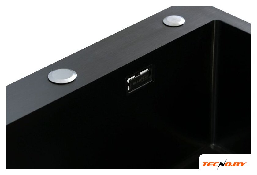 Кухонная мойка Blantek LS-5848STB Stone texture black - Изображение №4 — Интернет-Магазин TECNO.BY