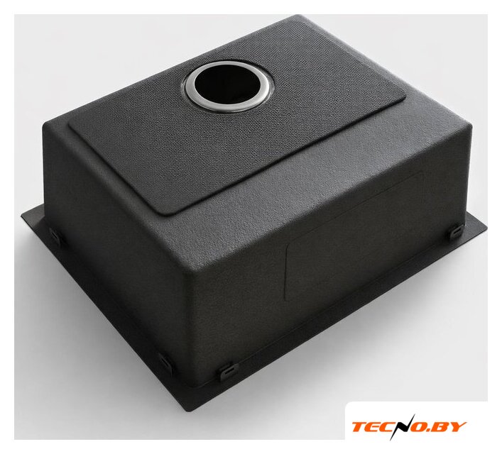 Кухонная мойка Blantek LS-5848STB Stone texture black - Изображение №5 — Интернет-Магазин TECNO.BY