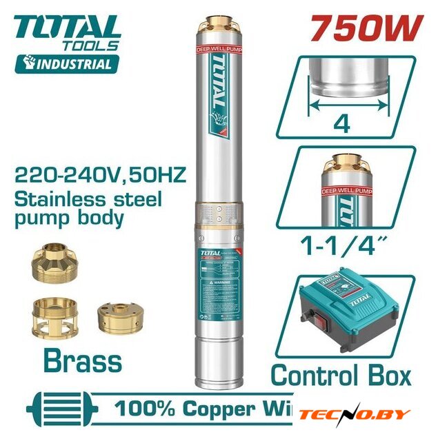 Скважинный насос Total TWP57506 - Изображение №1 — Интернет-Магазин TECNO.BY