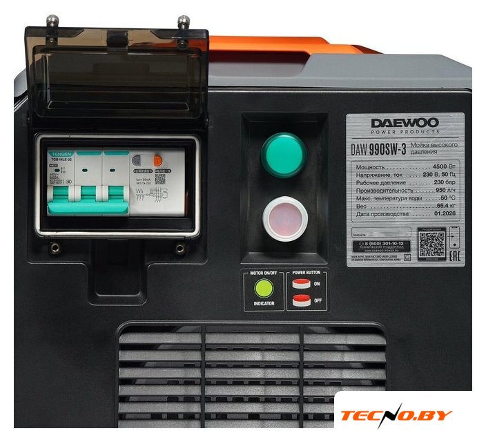 Мойка высокого давления Daewoo Power DAW 990SW-3 - Изображение №8 — Интернет-Магазин TECNO.BY