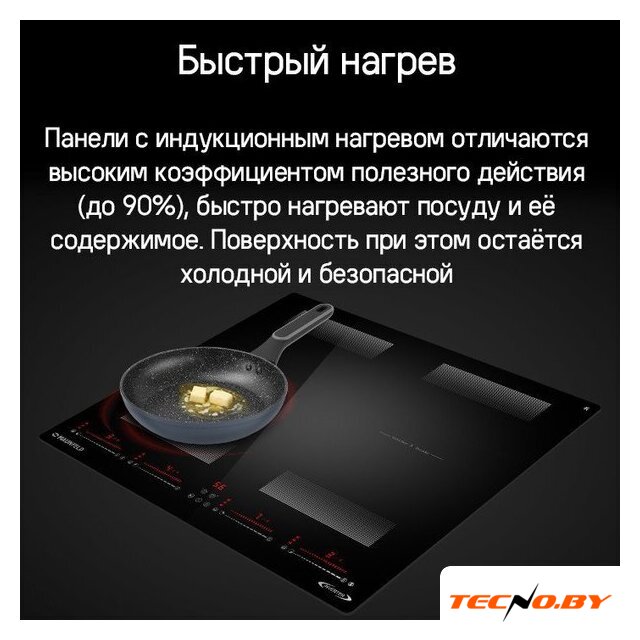 Варочная панель MAUNFELD CVI594SF2BKD Inverter - Изображение №9 — Интернет-Магазин TECNO.BY