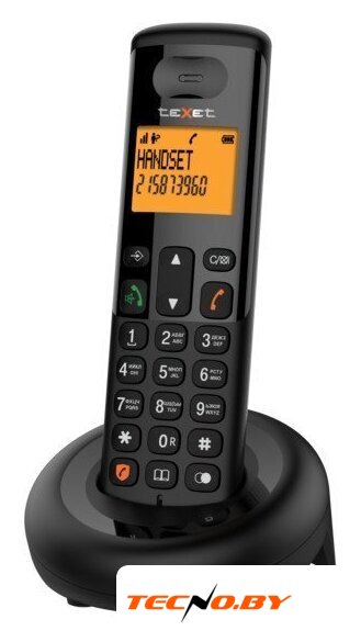 Радиотелефон TeXet TX-D4905A (черный) - Изображение №2 — Интернет-Магазин TECNO.BY
