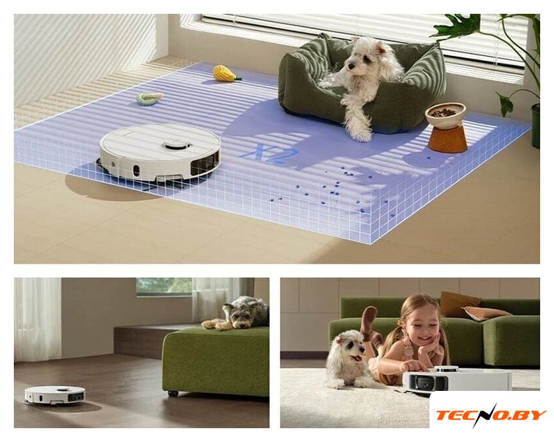 Робот-пылесос Dreame Robot Vacuum L50 Ultra CE RLL53SE (евровилка, белый) - Изображение №13 — Интернет-Магазин TECNO.BY