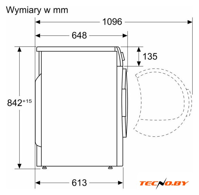 Сушильная машина Bosch Serie 6 WQG1417EPL - Изображение №13 — Интернет-Магазин TECNO.BY