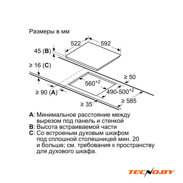Варочная панель Bosch PKE611BB2E - Изображение №5 — Интернет-Магазин TECNO.BY