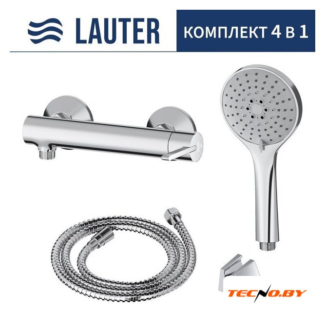 Смеситель Lauter Velvet 21СК9696С с лейкой Living Daisy 21S10167 - Изображение №16 — Интернет-Магазин TECNO.BY