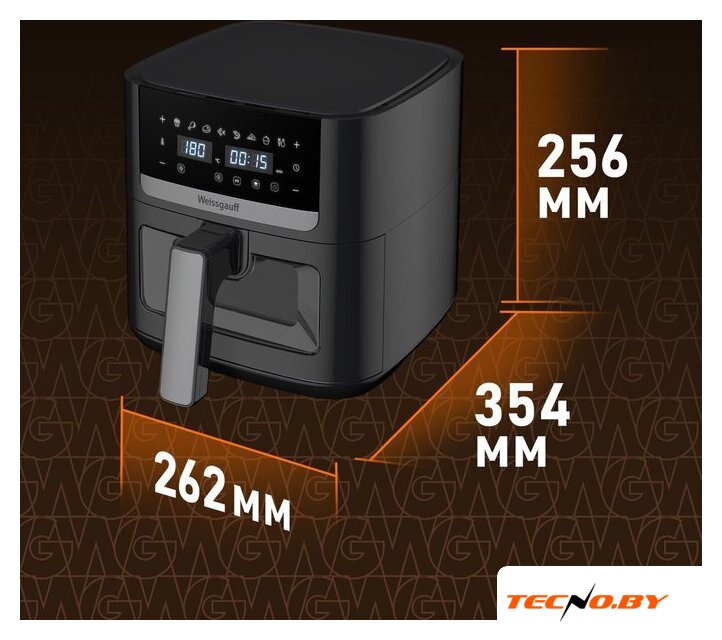 Аэрогриль (аэрофритюрница) Weissgauff WAF 501 DB Easy Fry - Изображение №19 — Интернет-Магазин TECNO.BY