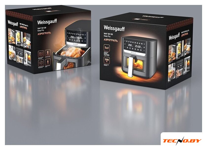 Аэрогриль (аэрофритюрница) Weissgauff WAF 501 DB Easy Fry - Изображение №23 — Интернет-Магазин TECNO.BY