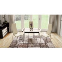 Трия Кредо (хром/кожзам бежевый ваниль 890) Image #2