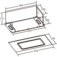 Кухонная вытяжка Weissgauff Intense 600 Touch Black Glass - Превью изображения №19 — Интернет-Магазин TECNO.BY