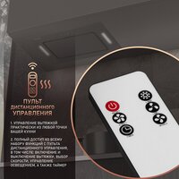 Кухонная вытяжка Weissgauff Intense 600 Touch Black Glass - Превью изображения №6 — Интернет-Магазин TECNO.BY