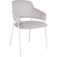 Алвест AV 448 (светло-серый бархат H-09/белый)