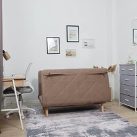 DiArt Элли 140 (велюр, бежевый Велютто люкс 22 /бук) Image #15