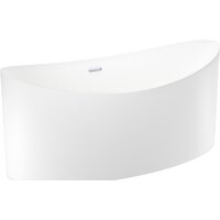 Wellsee Cerulean 174x80 231001001 (отдельностоящая ванна белый глянец, экран, ножки, сифон-автомат хром) Image #2