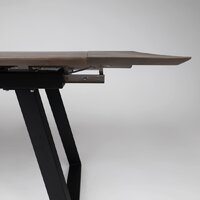ОКА Сангай 136-196x80x75 (дуб галифакс/черный) Image #15
